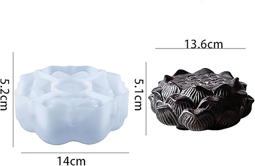 Miniatura 10 de Molde cónico ondulado para velas, molde de estrella, molde de pilar, joyería, moldes de fundición de resina, molde de silicona hecho a mano para