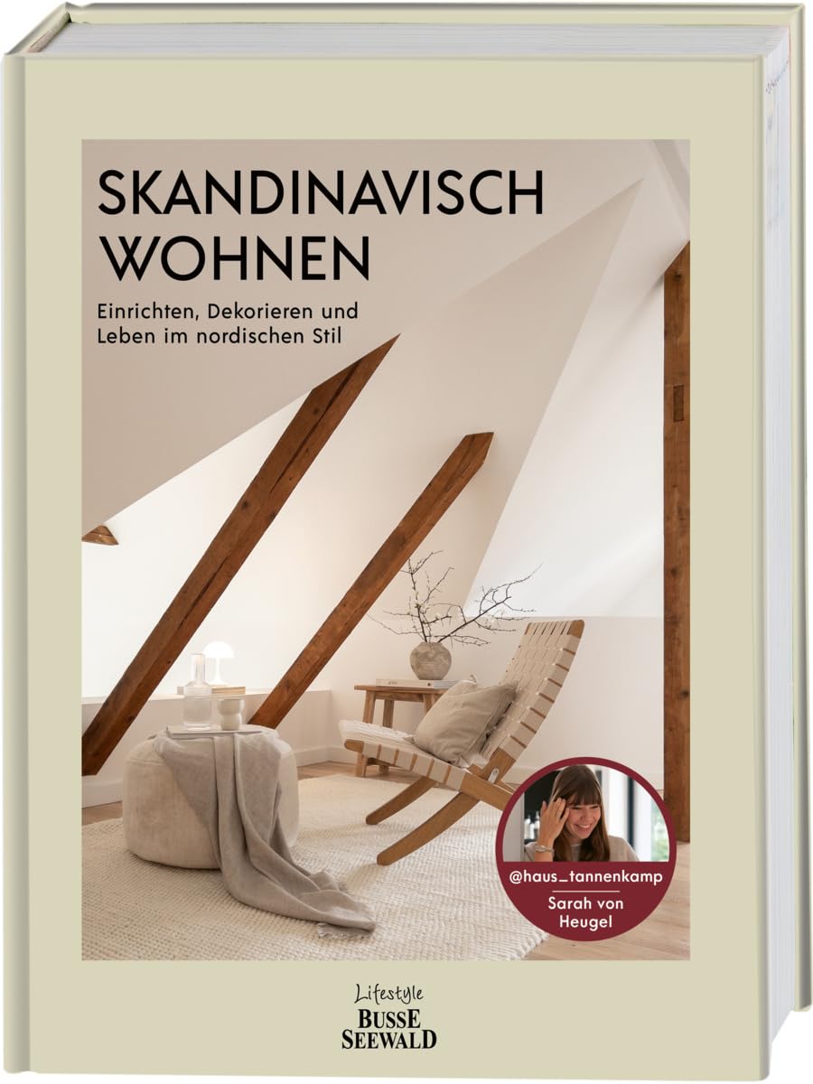 Style scandinave livre de Sarah von Heugel pour sublimer votre déco intérieure et Noël
