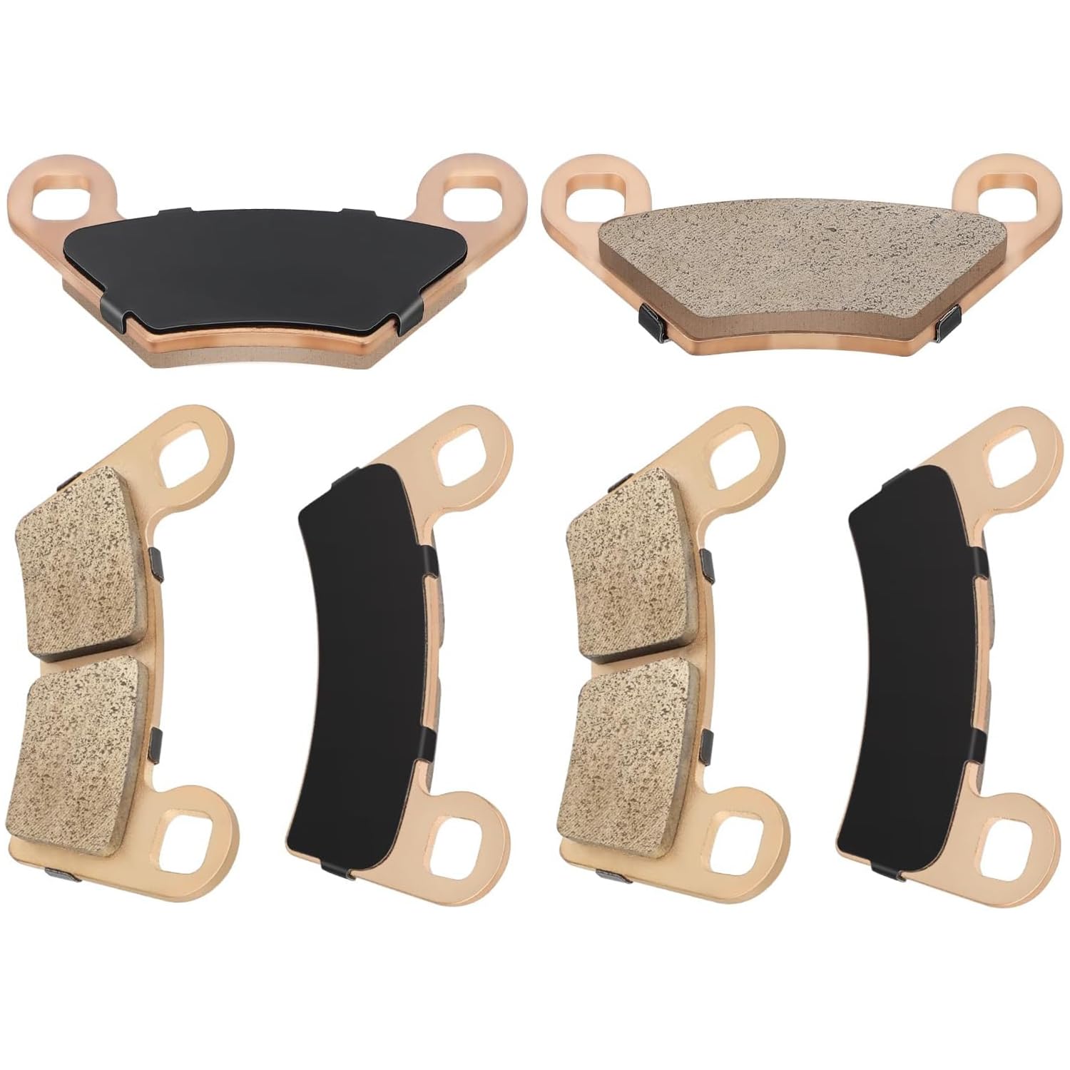 Anteriore e Posteriore Pastiglie Freno Sintered per Polaris Outlaw 450 525 2007-2011