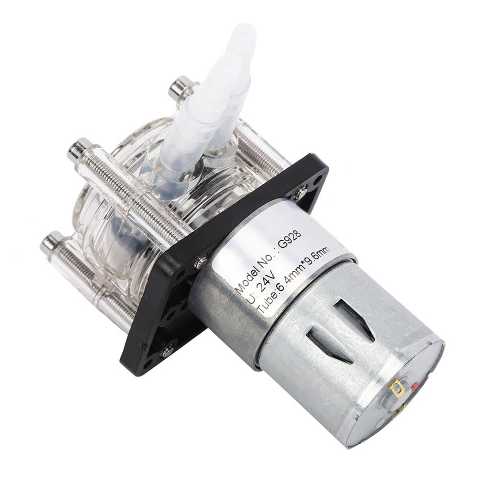 Bomba Peristáltica Dosificadora 24V 500ml/min para Laboratorio y Acuario con Rodamientos de Bolas y Ranura para Tarjeta