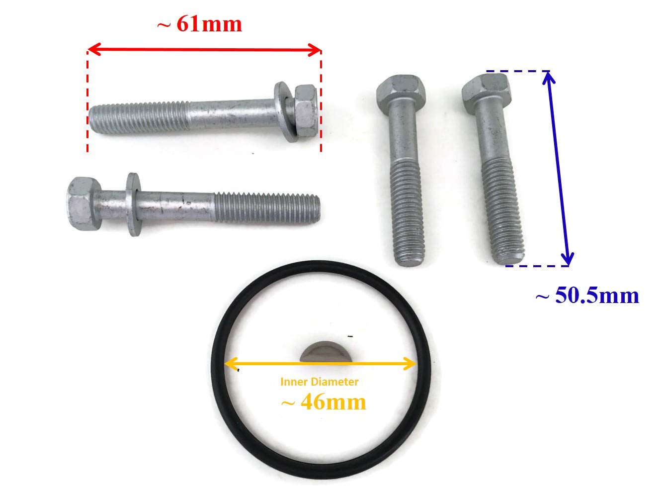 ITACO Kit de réparation de Pompe à Eau à Moteur de Bateau 6H3-W0078-A0 6H3-W0078-A0 00 01 02 Replaces Yamaha Outboard Marine 50hp 60hp 70hp Sierra 18-3464 Moteur 2/4-temps