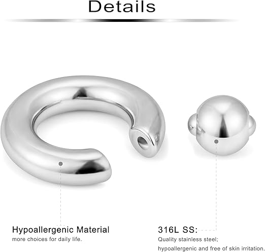 ジョンローレンスサリバン JOHN LAWRENCE SULLIVAN Captive bead ring