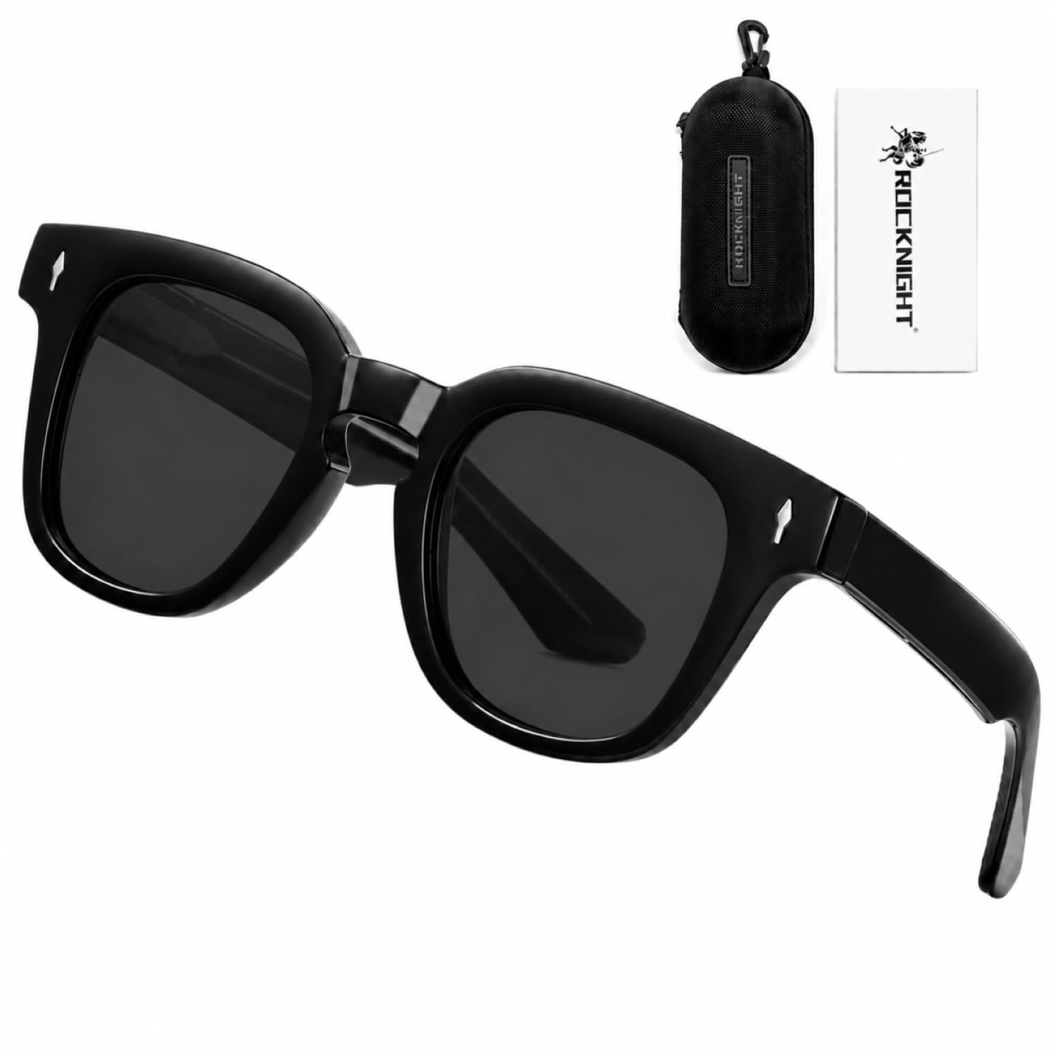 ROCKNIGHT HD Polarized Driving Sonnenbrille für Männer Retro
