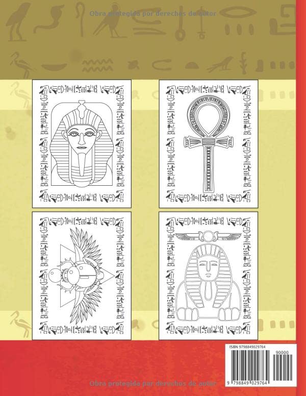 Miniatura 2 de Antiguo Egipto Libro de Colorear Descubre y Aprende el Antiguo Egipto coloreando con este emocionante libro de Egipto para niños, adolescentes y ...