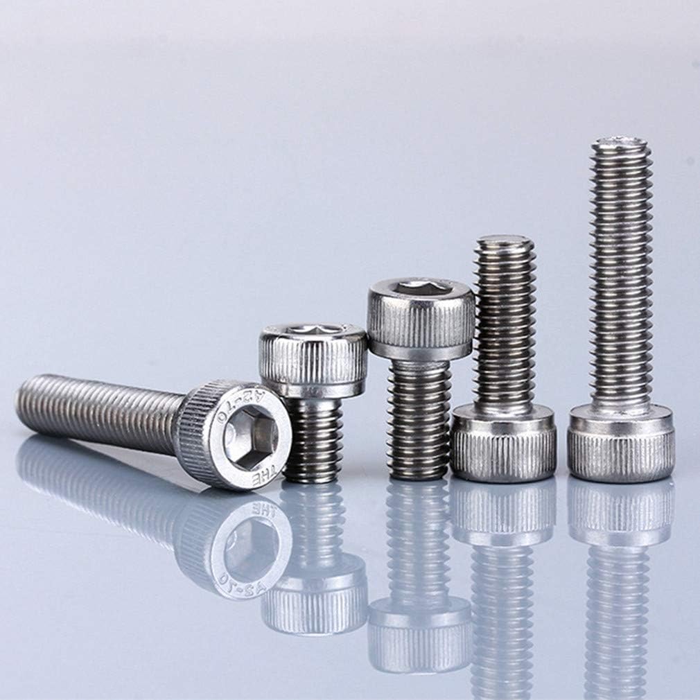 Faspiroty 520 pcs Nuts and Bolts Hexagon Socket Head Cap Screws Washers M3 M4 M5 M6 Thread Size Mechanical Parts Combination Box - Image 3