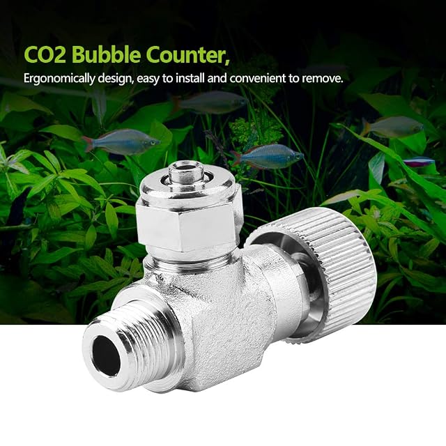 Foto 2 de 8 de Válvula de Retención de CO2 para Acuario, Regulador con Micro-medición de Cabeza Simple/Doble
