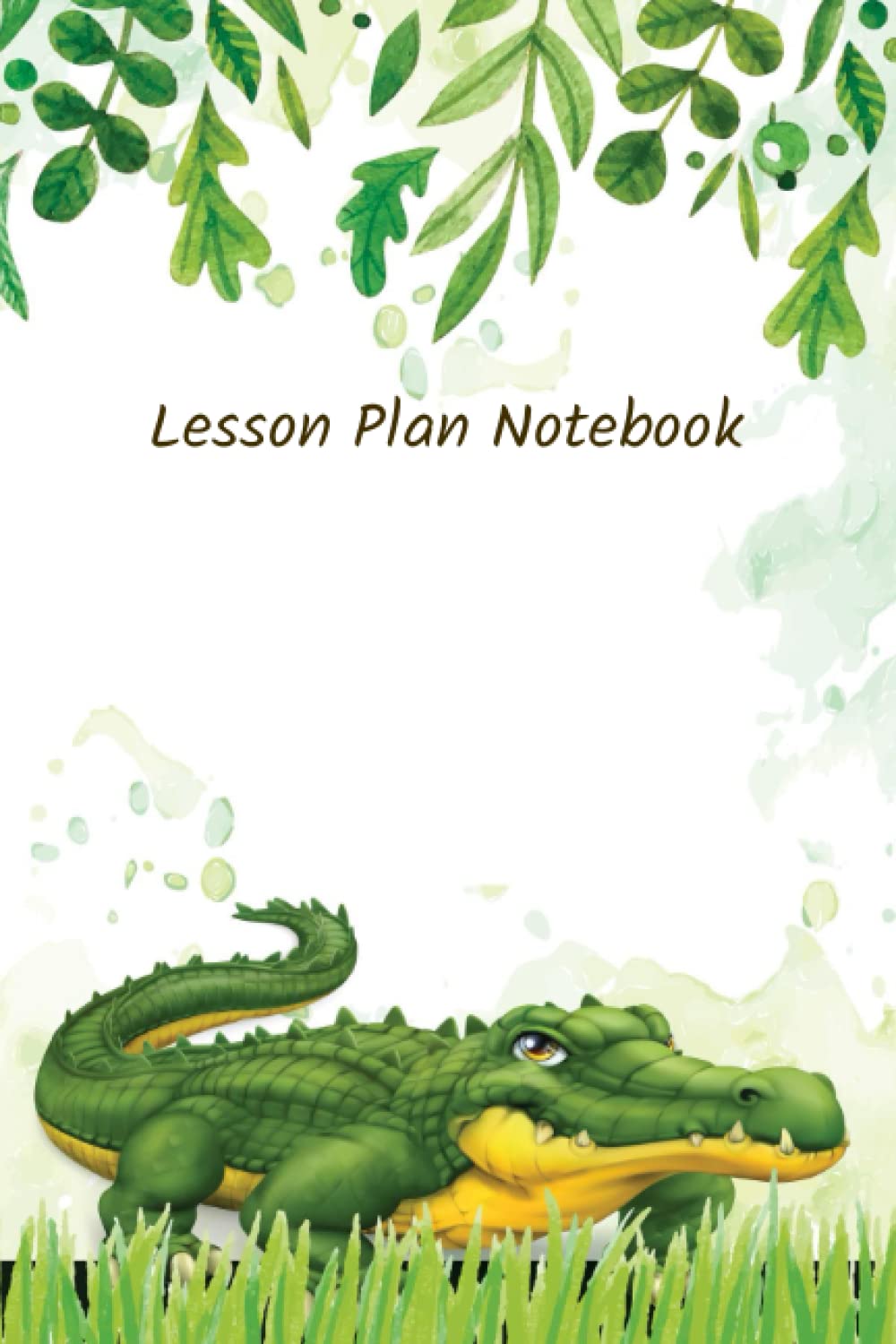 Alligator Lesson Plan Notebook with Index