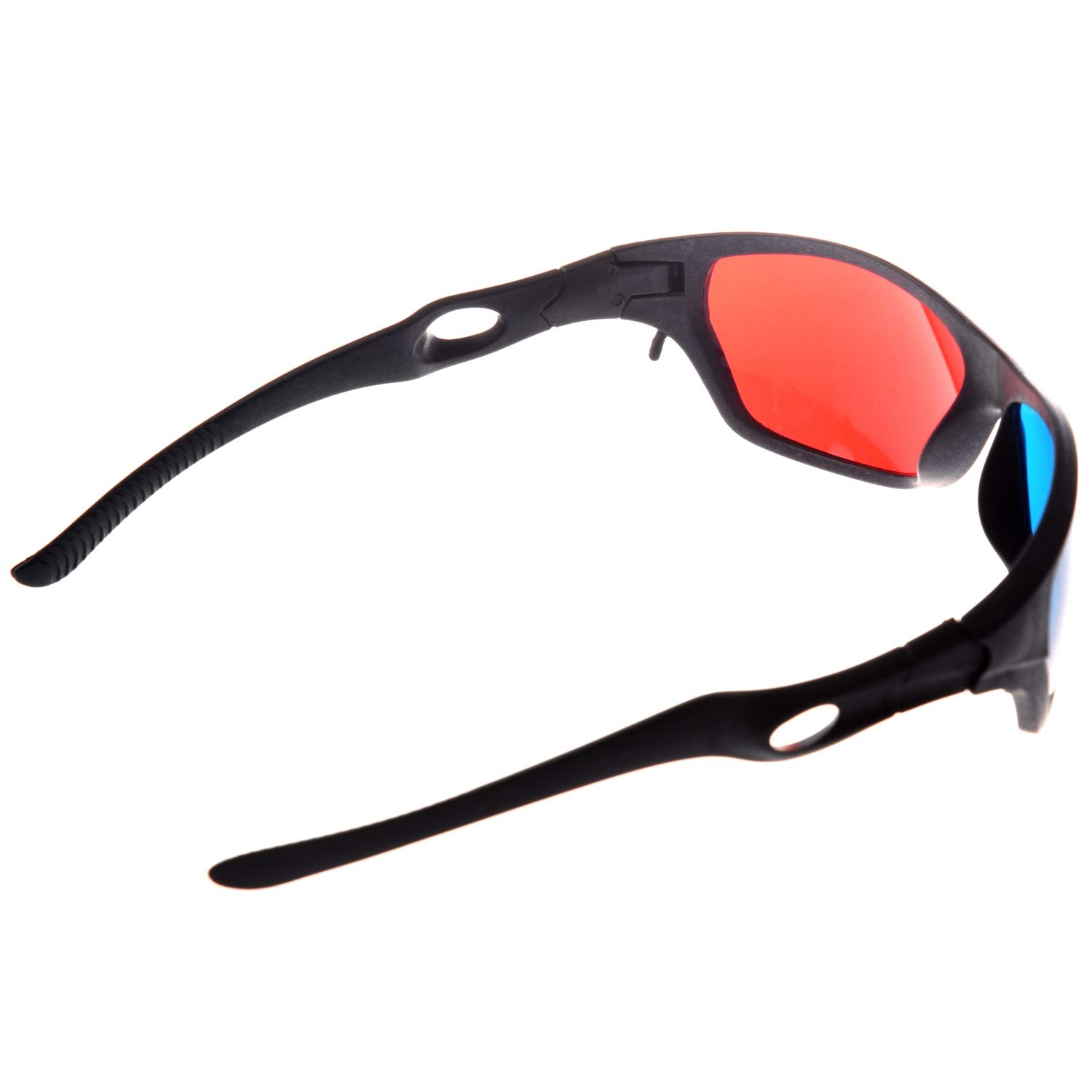 Occhiali 3D Semplice Rosso-Blu Ciano anaglifi per e Film 3D (Upgrade Extra Style)