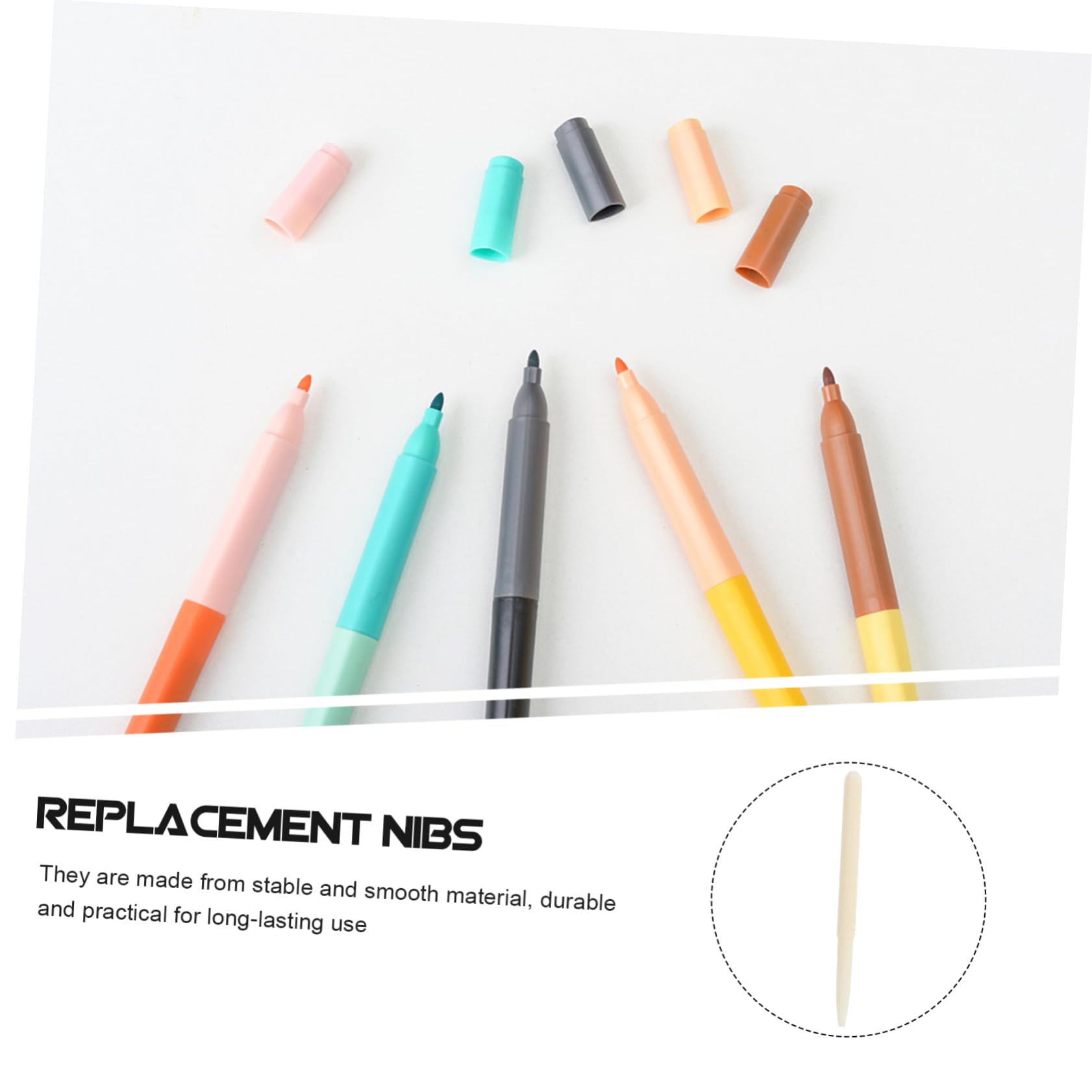 Mikikit Lot De 30 Pointes De Stylo Capacitif Pour Stylet - Embouts De