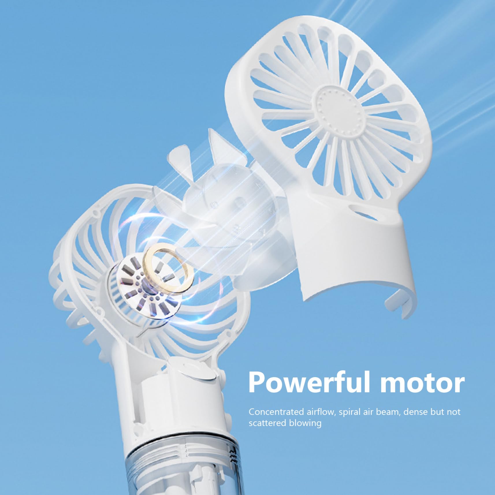 mini hand fan with water