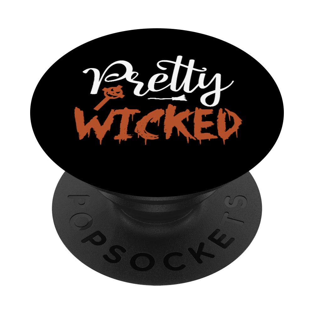 Pretty Wicked Halloween PopSockets Grip and Stand for Phones and Tablets