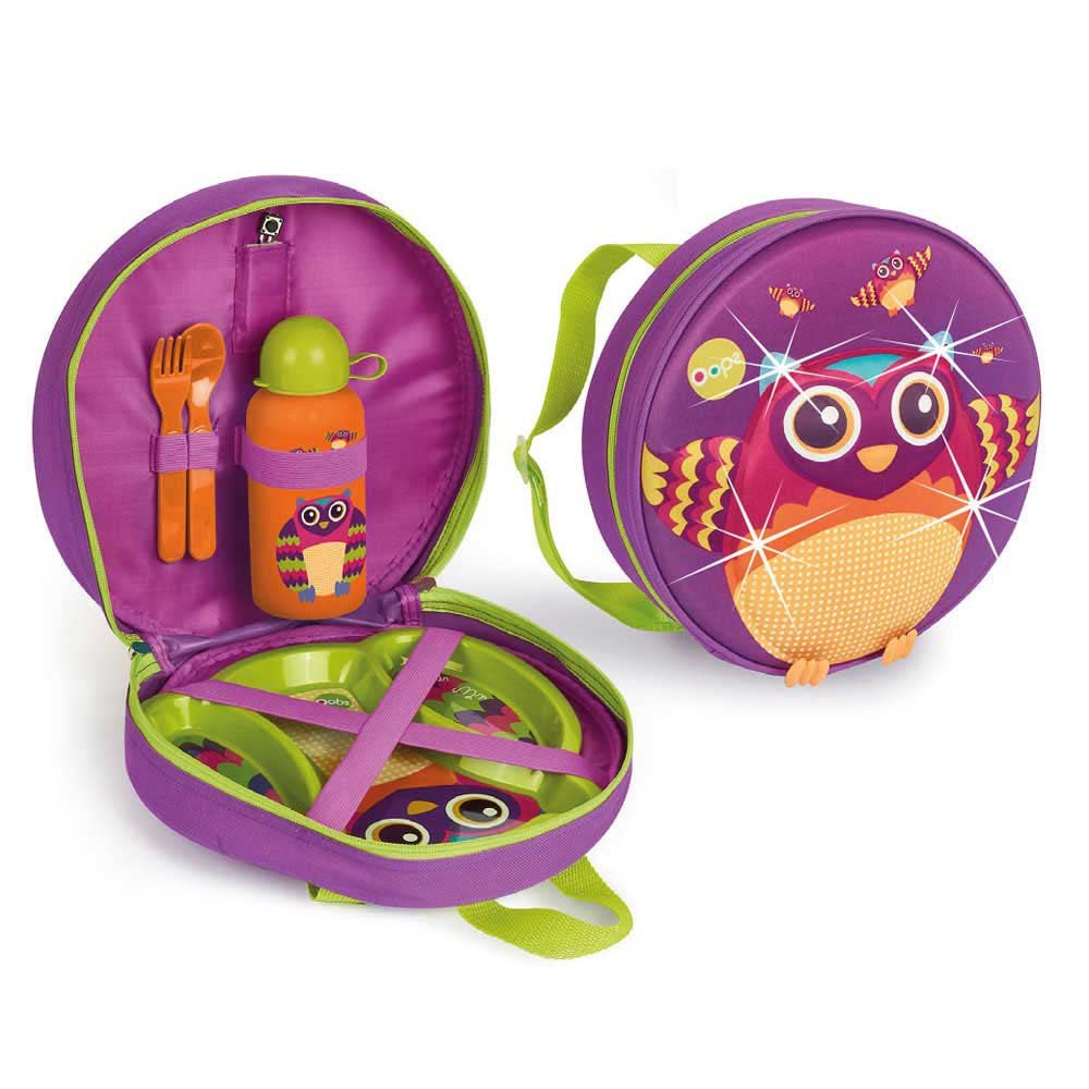 Oops- Set De Nourriture pour Bébé Portable, 19011.12, Multicolore, Moyen