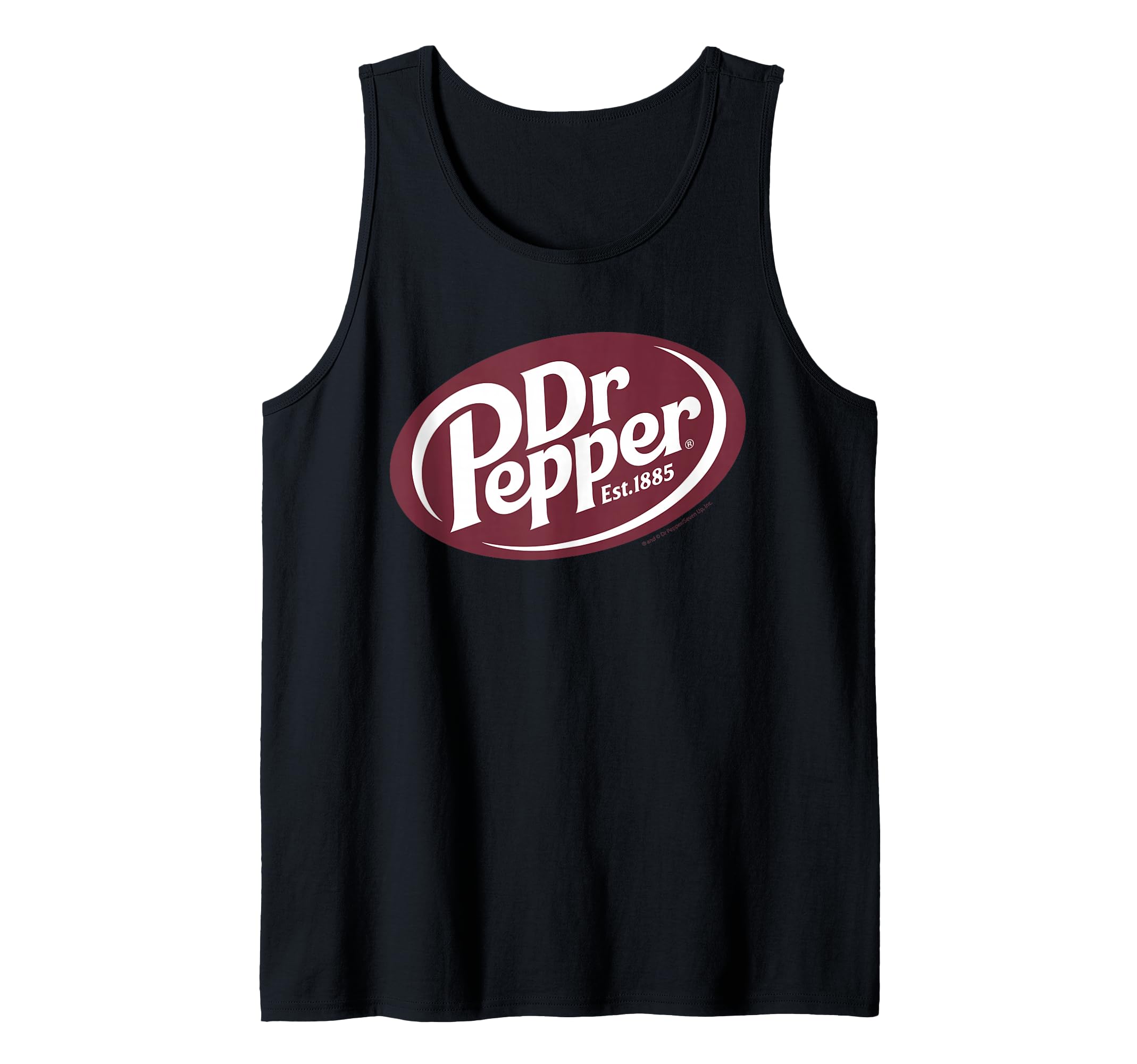 Dr Pepper Est 1885 Classic Vintage Logo Tank Top