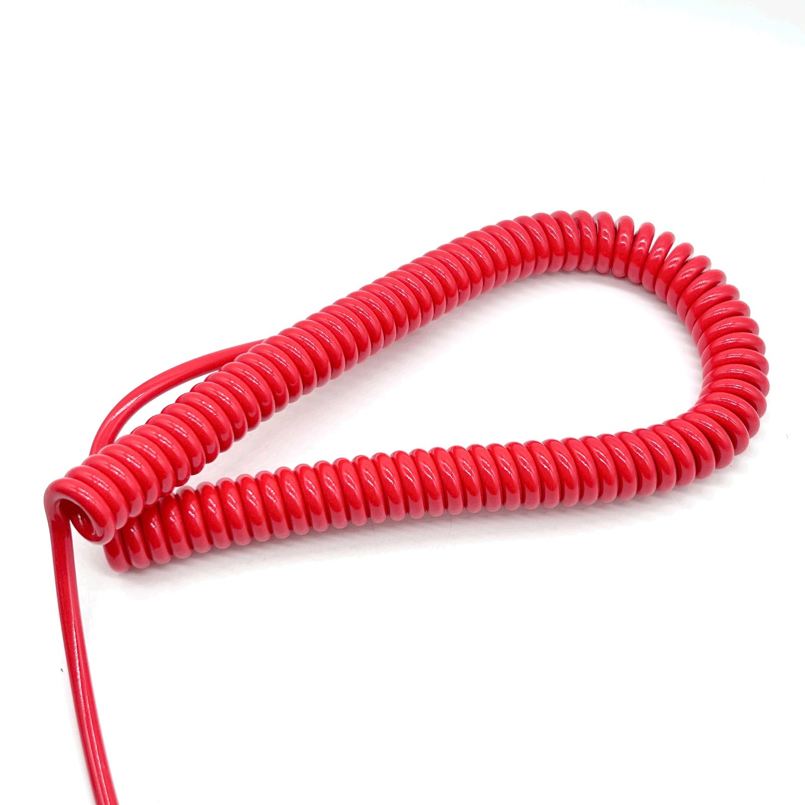 2-żyłowy kabel sprężynowy, 16 mm², zwijany, elastyczny, izolowany, elastyczny kabel elektryczny (stretch 3 metry)