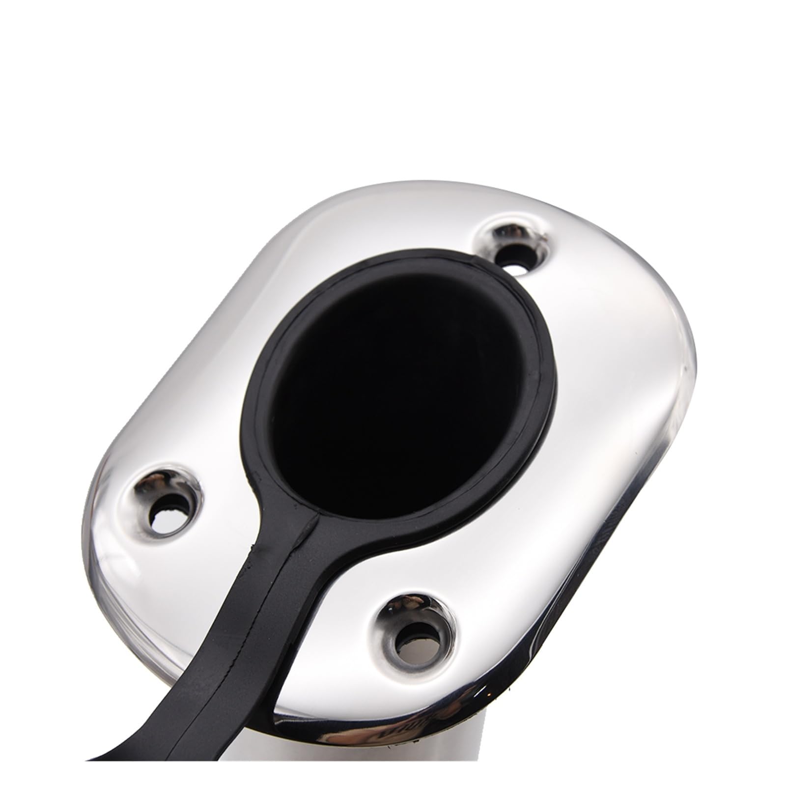 Soporte Para Caña De Pescar En Tierra/Barco - Forma De L, Abrazadera, Roscas 3/8", Estable Y Práctico