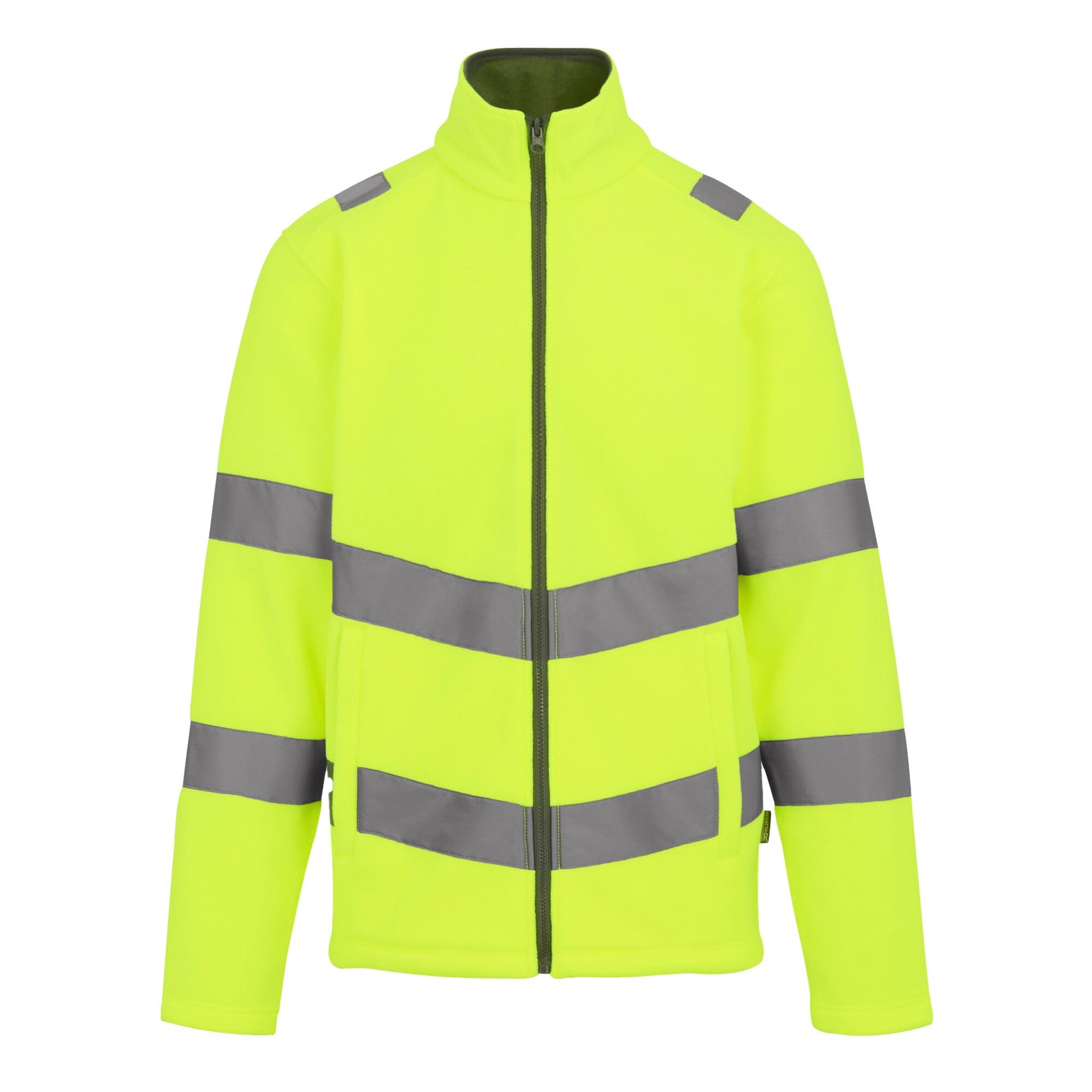 Regatta Men's Hi-Vis Pro Contract Thor Fleece Orange Yellow 3XL