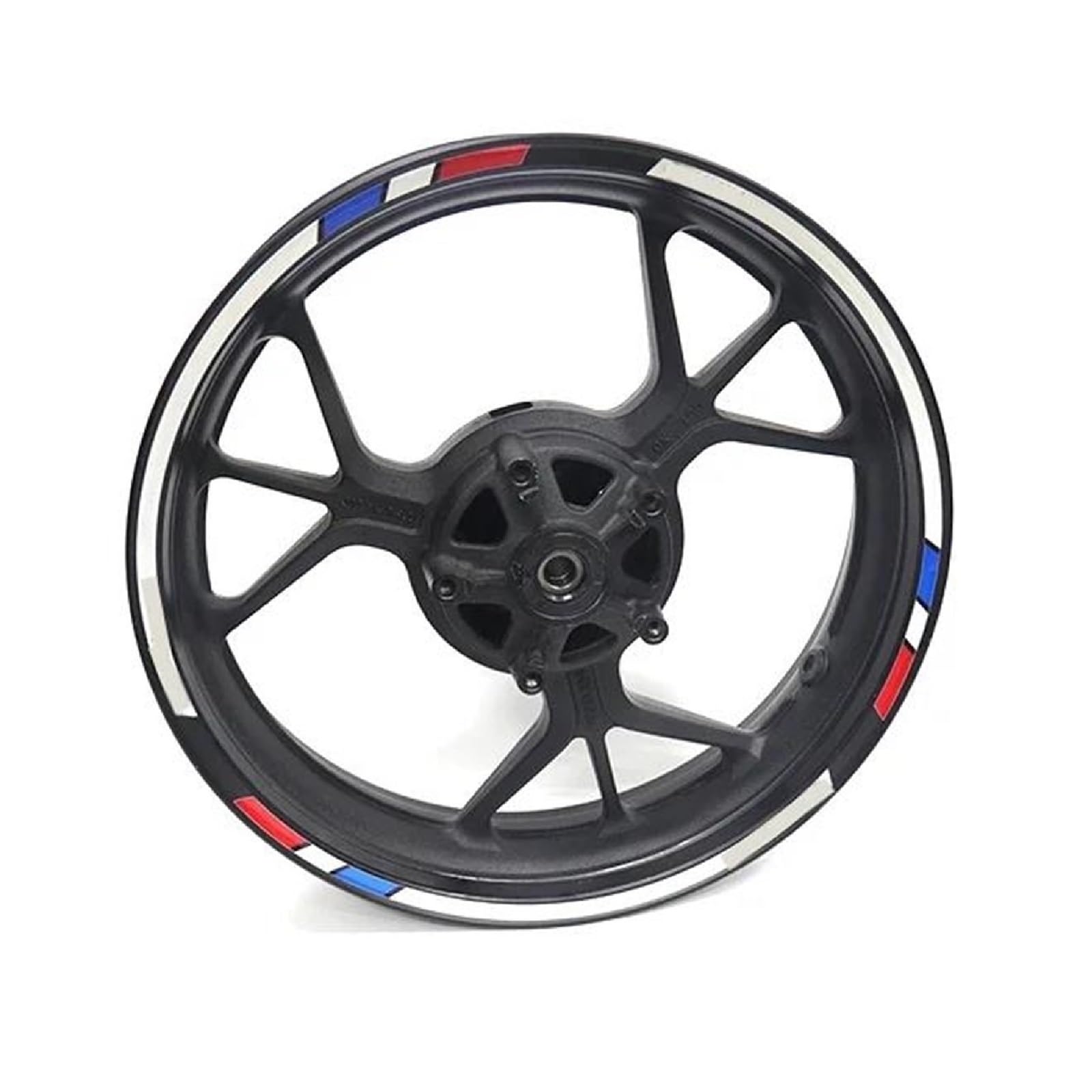 Motorcycle Wheel Stickers Night Reflective Decorative Rim for Yamaha YZFR125 YZF R125(Style 6)