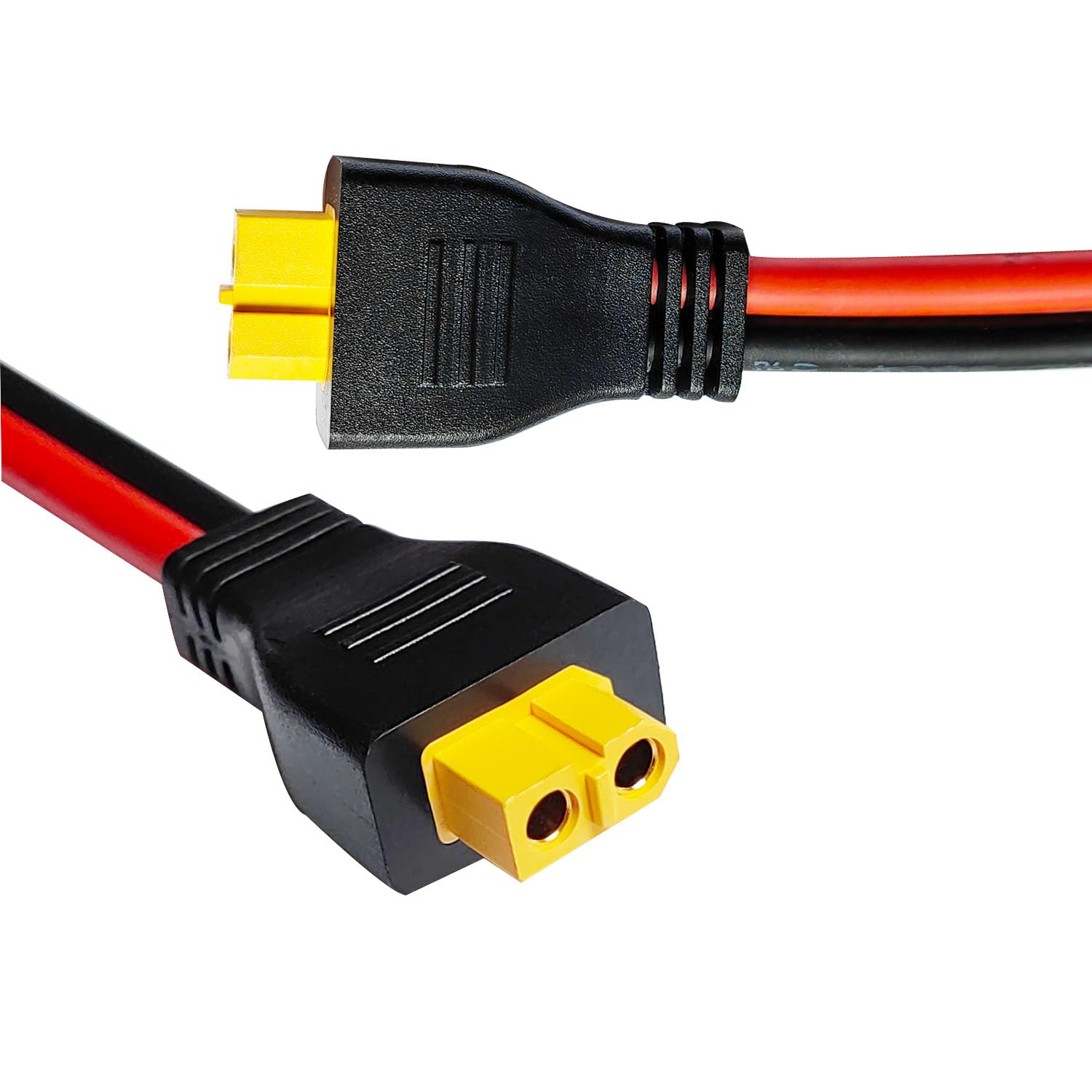 Adaptateur XT60 Vers Bornes à Vis 10A – Mâle/femelle, Sans Soudure, Pour Panneaux Solaires, Drones Et RC