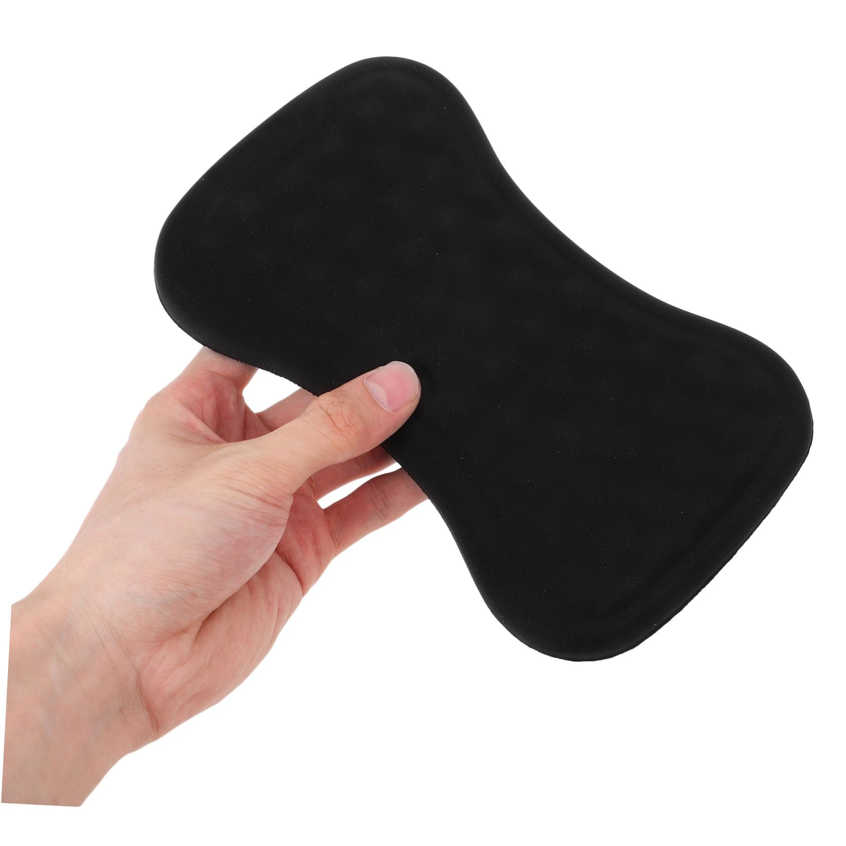 2 Pezzi Resto del polso da tastiera tappetino da polso per mouse poggiapolsi ergonomico da gioco Black