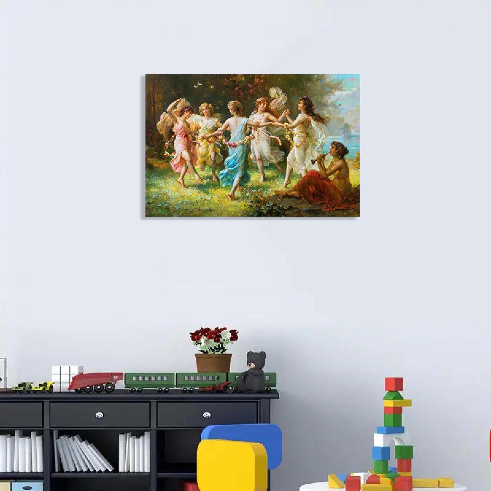 Amazon.com: Renaissance Aesthetic Hans Zatka Painting Reproduction