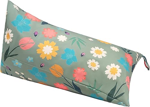 Miniatura 8 de LOLOMLO Funda para puf de almacenamiento de animales de peluche, 52 x 31 pulgadas, puf extra grande con cremallera YKK, sofá de asiento sentado para