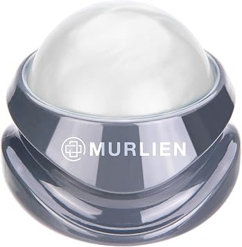 Massage Roller Ball, Tight and Sore Muscles Relief, Manual Massager, Alleviating Shoulder, Arms, Back, Legs, Calves or Muscle Tension - White