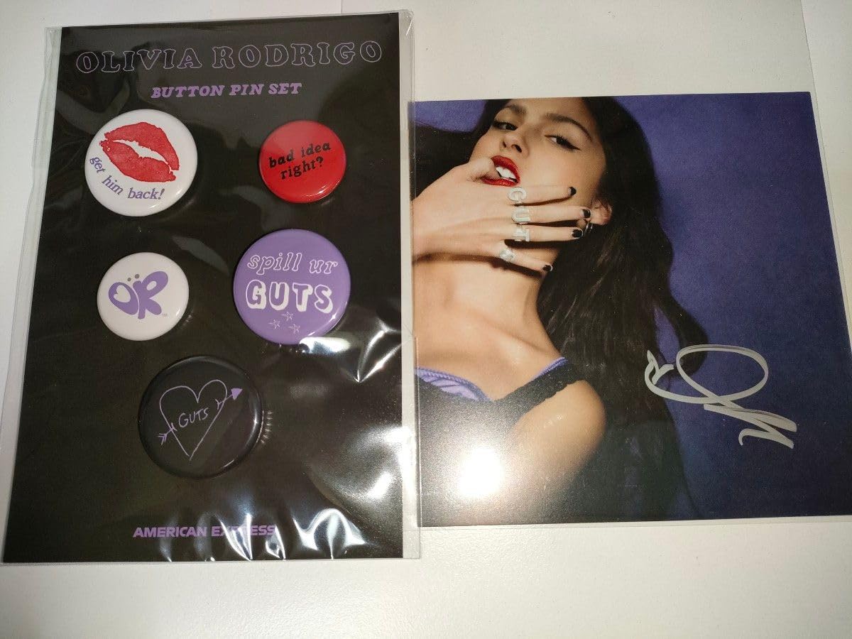 直筆サイン付き)GUTS オリヴィアロドリゴ Olivia Rodorigo