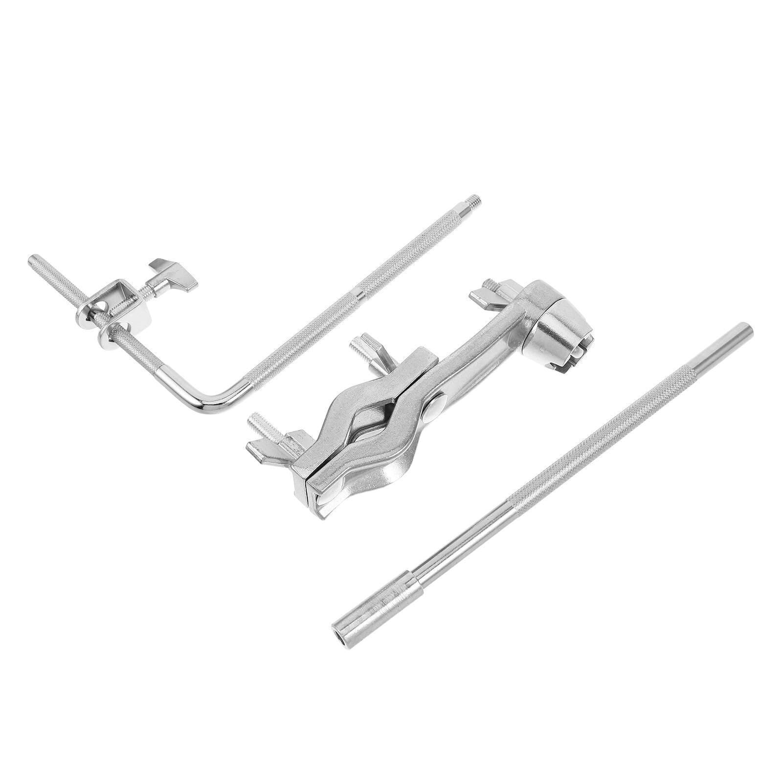 TOYANDONA Morsetto Per Campanacci Staffa Di Montaggio Per Campanacci Da Batteria Blocco Antiscivolo Asta Compatibile Con Rack Per Batteria Per Percussioni Jazz Rock Studio e Performance Live