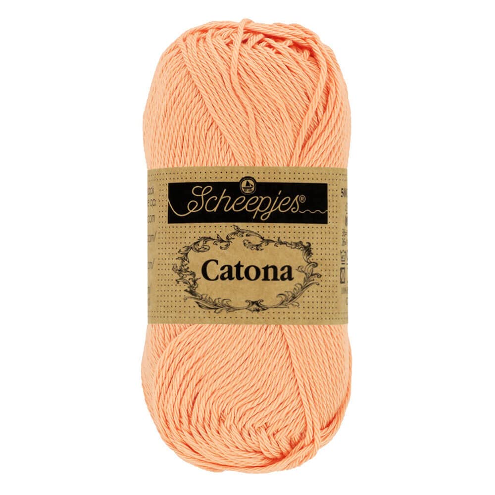 Scheepjes - Scheepjes Catona 414 Vintage Peach Yarn - 1x10g
