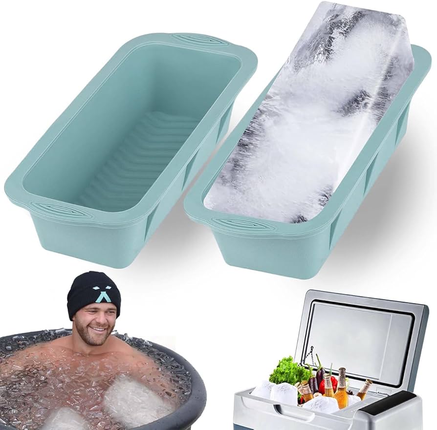 Amazon | 特大アイスブロック型 2パック 4.5ポンド アイスキューブ