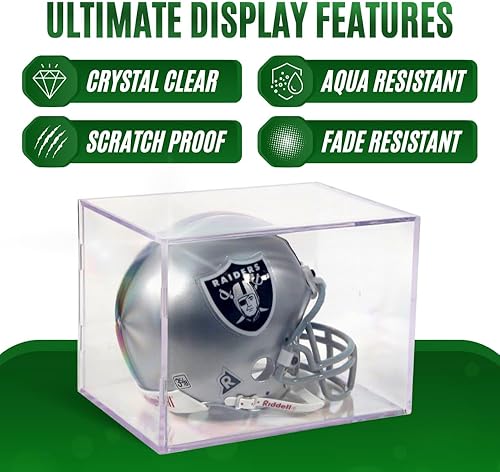 Miniatura 3 de Mini soporte de vitrina para casco de fútbol mini 8