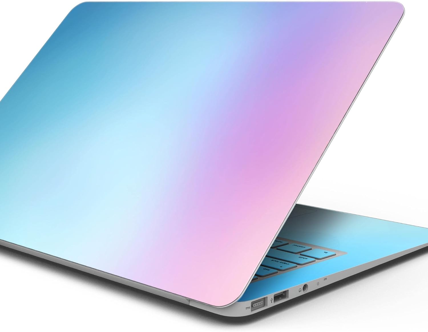 DesignSkinz - Subtle Tie-Dye Tone - Full-Body Wrap Protective Decal Skin Kit Compatible with MacBook 16" Pro M1 (A2485)