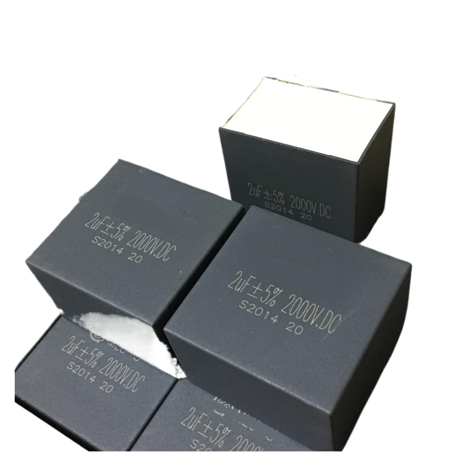 LEOTNNDQ 1pcs MLC-S Series 2UF 2000V Protection Film Capacitor