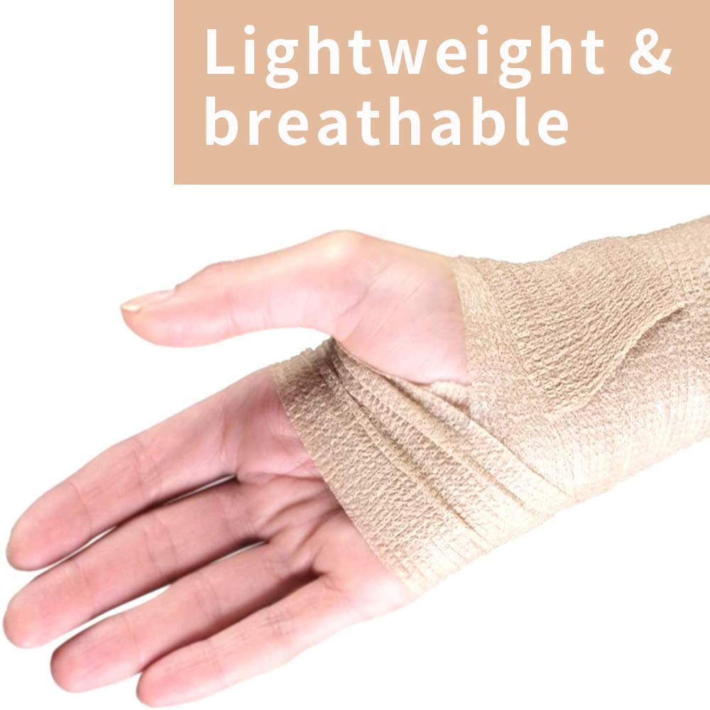 Romlon Tattoo Grip Tape - 6Pcs Disposable Adhesive Tattoo Machine Tape Wrap Self-Adhesive Bandage Rolls Elastic Handle Grip Wrap for Tattoo Machine Grip Parts Sports Tape Mix color : Beauty & Personal Care