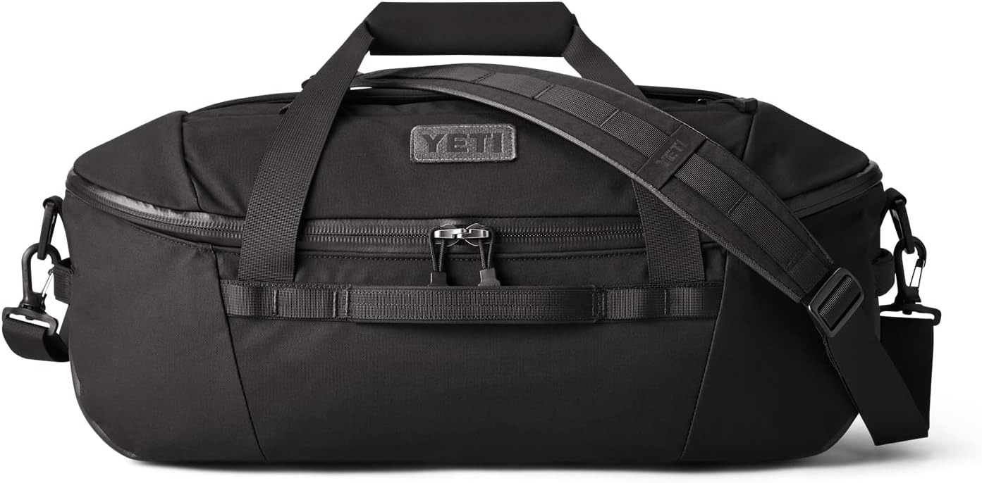 YETI Cross Road Duffel Bag, Black, 40L