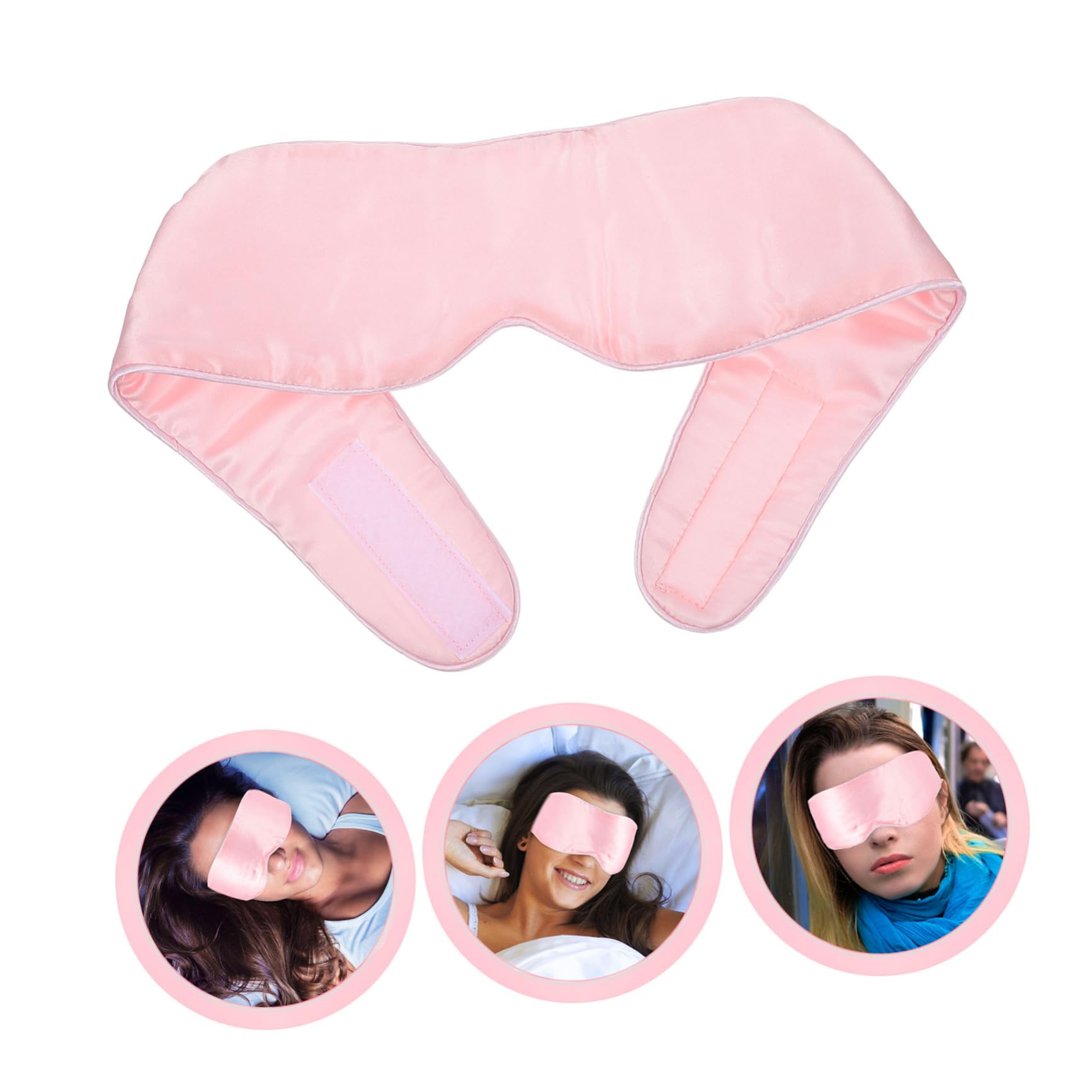 Masque De Sommeil En Soie Bandeau Occultant Pour Les Yeux Idéal Pour Les Voyages La Sieste Ou Le Sommeil