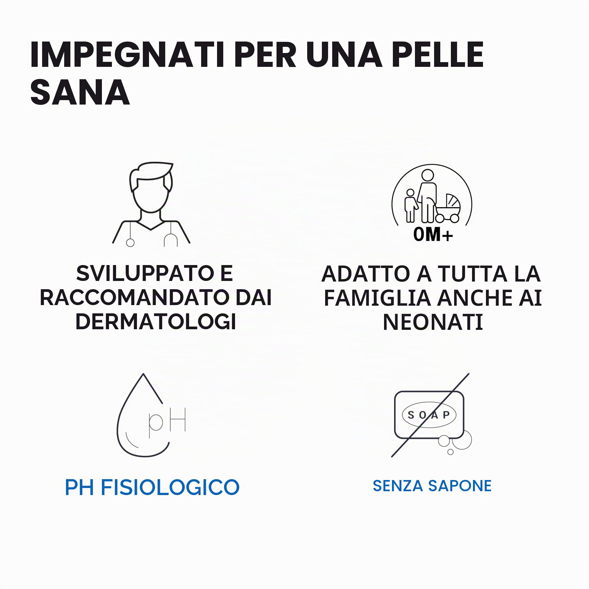 Uriage Derm-Phy - Olio da doccia da 1 l, detergente per viso, corpo, pelli secche, sensibili, pulisce, nutre, previene l'essiccazione, 25% glicerina, agenti extra ricchi, pH fisiologico, senza sapone