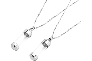 2X Blood Vial Necklace Kit: Cherished Ashes and Remembrance