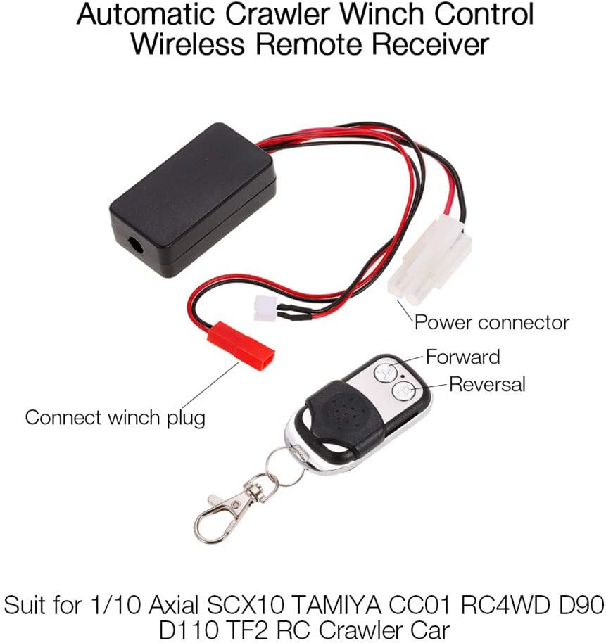 Hоlіdау Dеаlѕ 🛒 LAFEINA Metal Bumper and Winch and Wireless Remote Controller Receiver for 1:10 RC Crawler Car Axial SCX10 & SCX10 II 90046 90047 Traxxas TRX-4 (Front & Rear Bumper & Winch) Gеt Sресіаl Prісе LAFEINA Metal Bumper and Winch and Wireless Remote Controller Receiver for 1:10 RC Crawler Car Axial SCX10 & SCX10 II 90046 90047 Traxxas TRX-4 (Front & Rear Bumper & Winch)