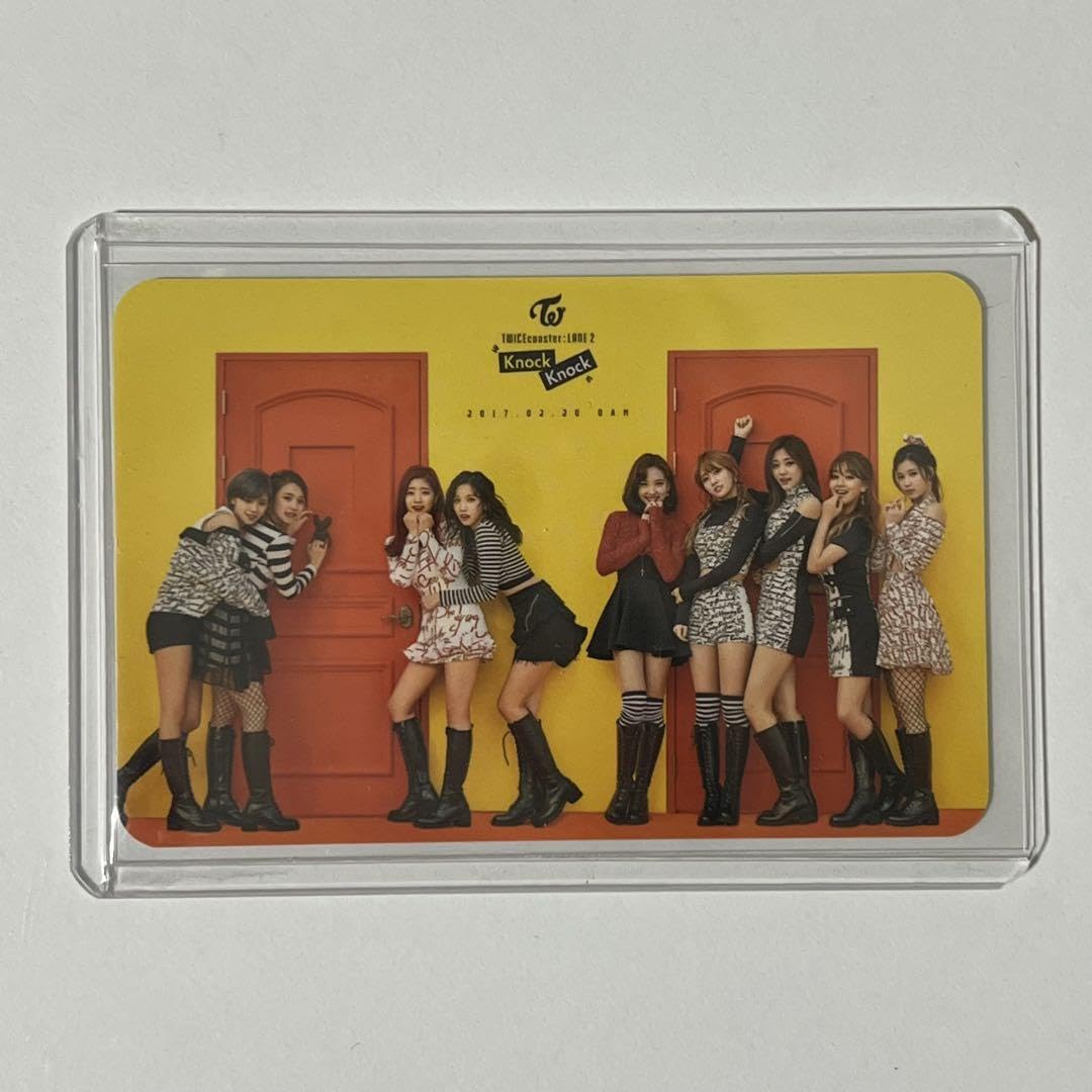Amazon.co.jp: TWICE Knock Knock ポップアップストア 限定 トレカ