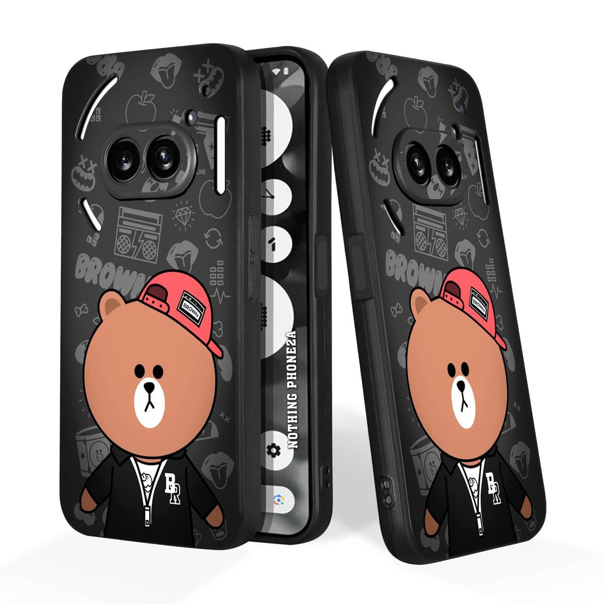 PrintWhiz Soft Silicone Mobile Back Cover Compatible with Nothing Phone (2a) 5G, Nothing Phone (2a) Plus 5G (Multicolor)(@21-NOT-PHO2A-020) (B0D4DTGBKZ) Amazon Price History, Amazon Price Tracker