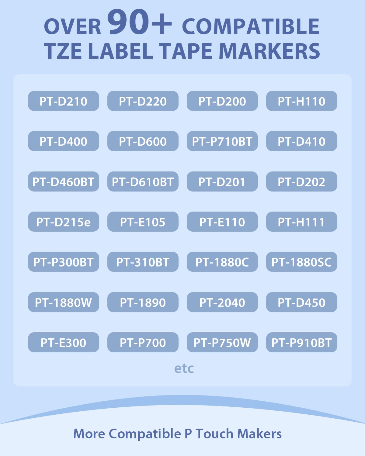 Labelwell Confezione da 6 nastri di ricambio multicolore TZe-231 per Brother TZe-B31 TZe-231 TZe-431 TZe-531 TZe-631 TZe-731