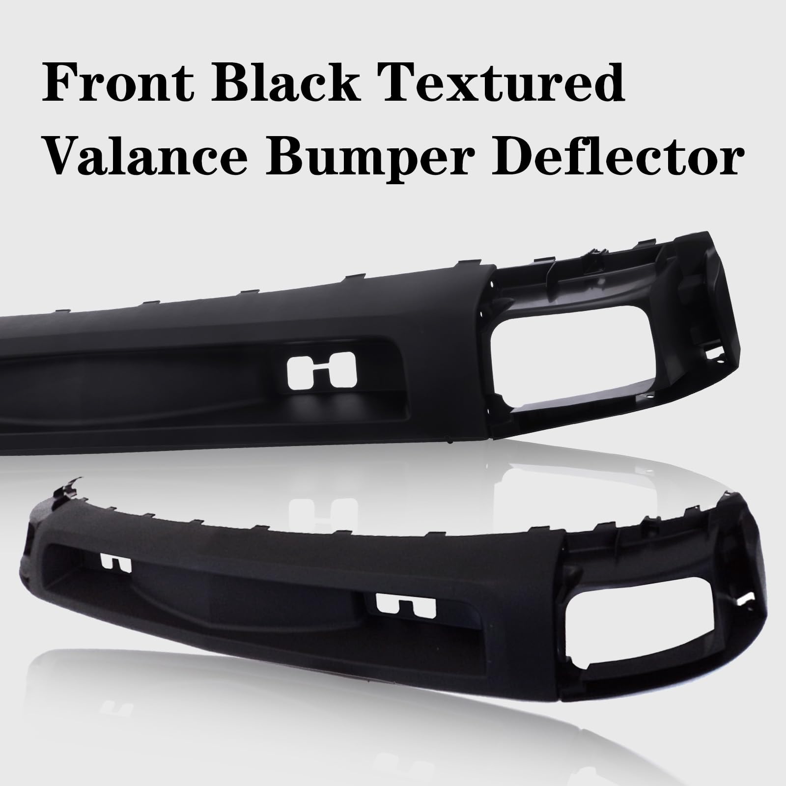 Perfit Liner Front Bumper Deflector Bumper Cover Compatible with Chevrolet 2007-2013 Silverado 1500 Pickup Truck GM1092192 15915504