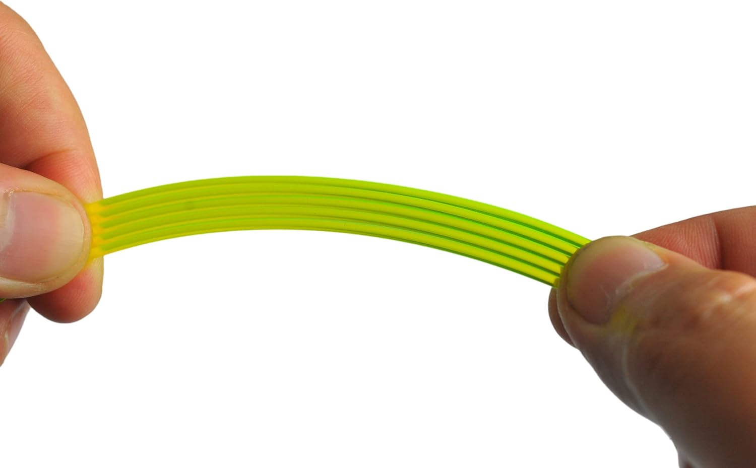 RANKI PETG Filament 1.75mm 3D Printer Filament, Dimensional Accuracy +/- 0.03 mm, 1kg Spool (Transparent Yellow)