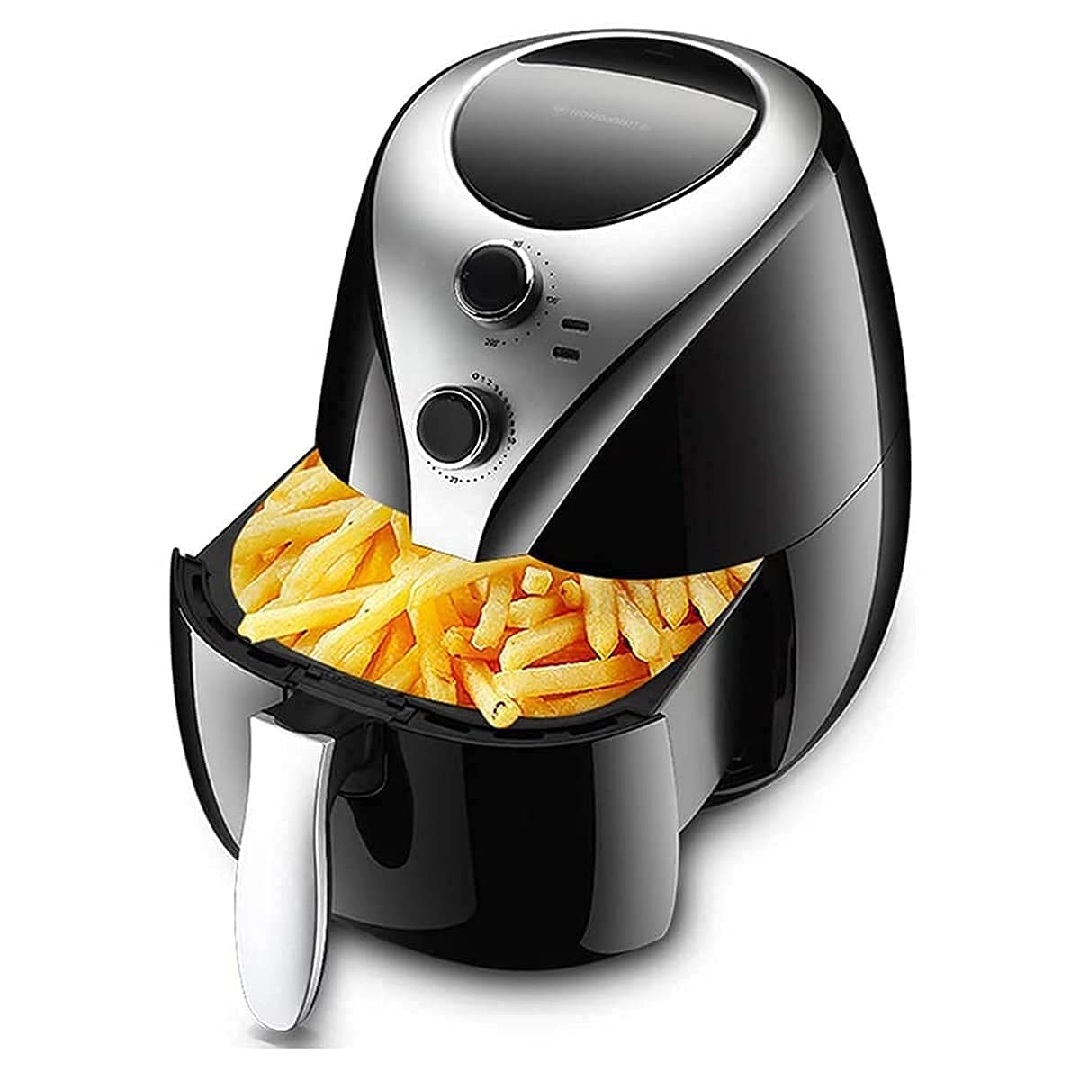 Friggitrice ad aria per uso domestico Friggitrice ad aria da 5 litri Frieshine francese multifunzionale Home Smart senza friggitrice Forno con tempi precisi con suono rapido Ogni famiglia Stabilize
