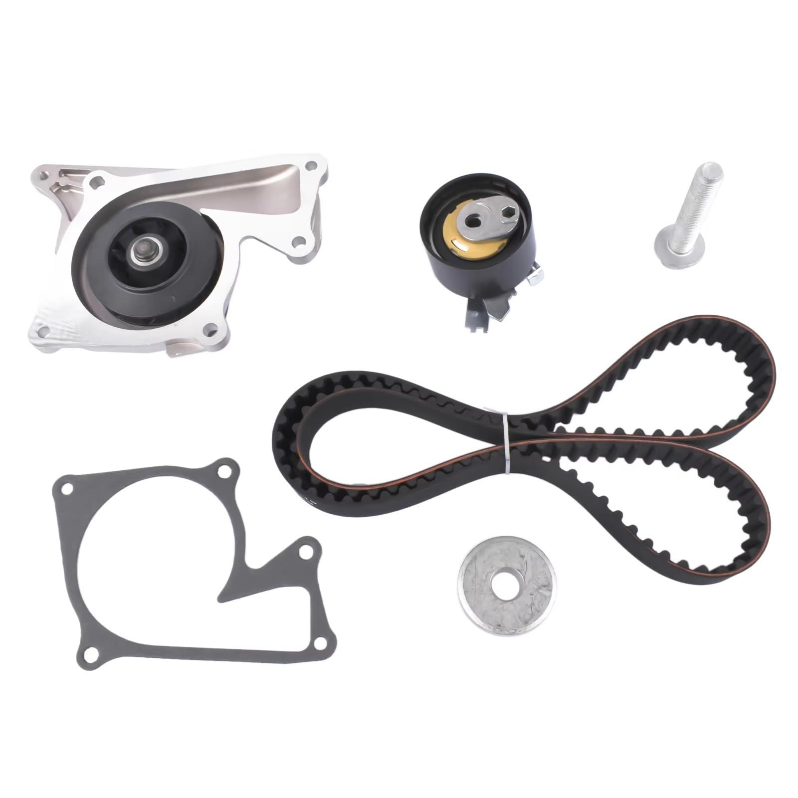 per Captur 2013-2024 per Clio 2012-2024 per Duster 2019-2024 Kit Cinghia di distribuzione AP02 con Pompa dell'Acqua Set Cinghia di distribuzione