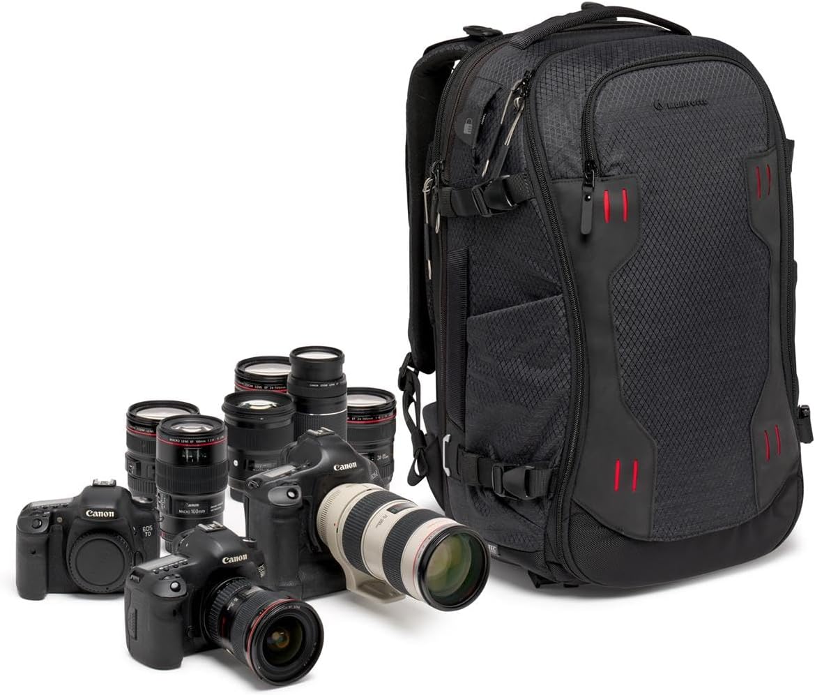 Photography gear and backpack