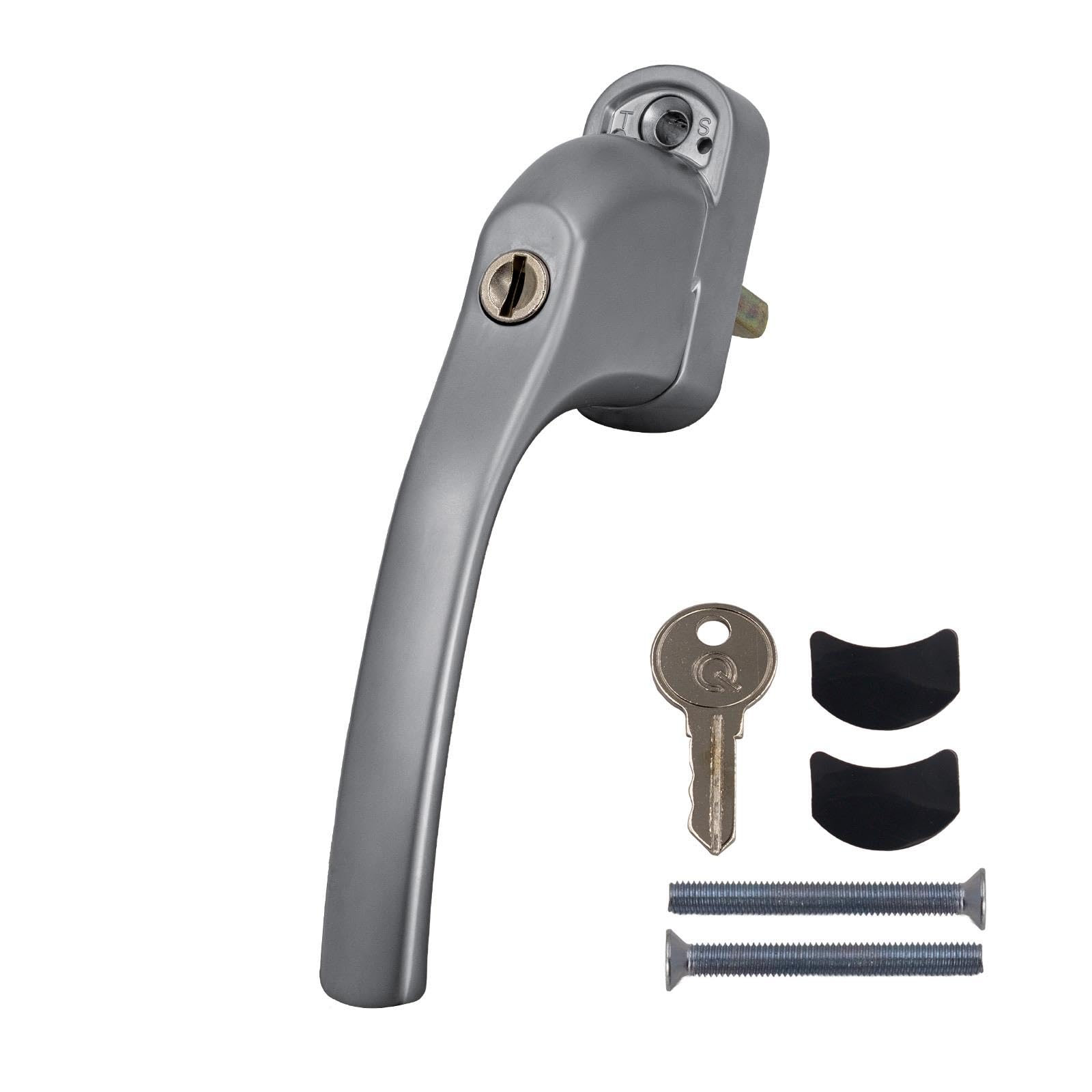 Truly Pvc Limited Satin Chrome Greenteq Alpha Tilt & Turn Window Handle