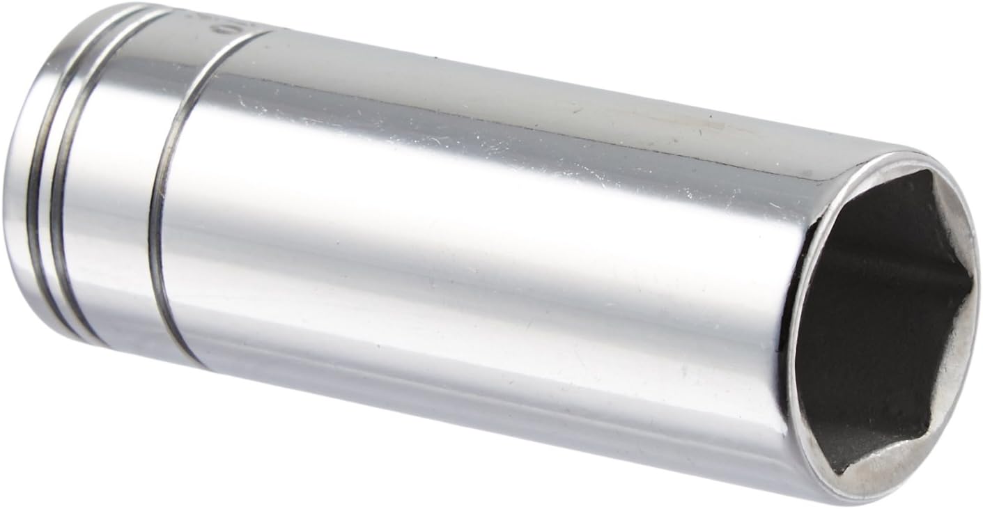 SK Tools USA 1/4-Inch Drive - 14MM - Deep 6-Point Chrome Socket - 41710
