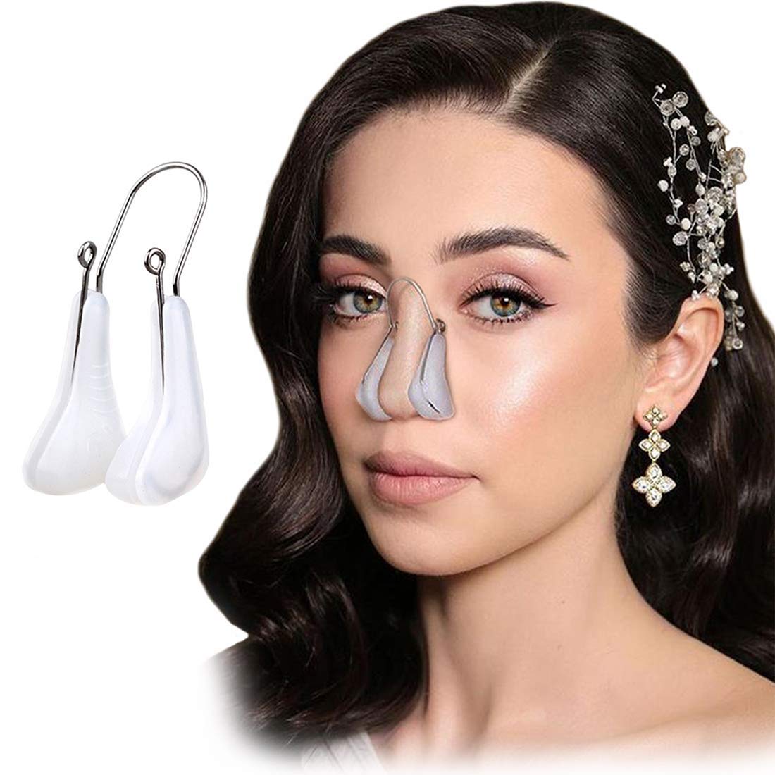 Nose Shaper Lifter Clip Nose Beauty Up Lifting Soft Safety Silicone Rhinoplasty Nose Bridge Straightener Corrector Slimming Device